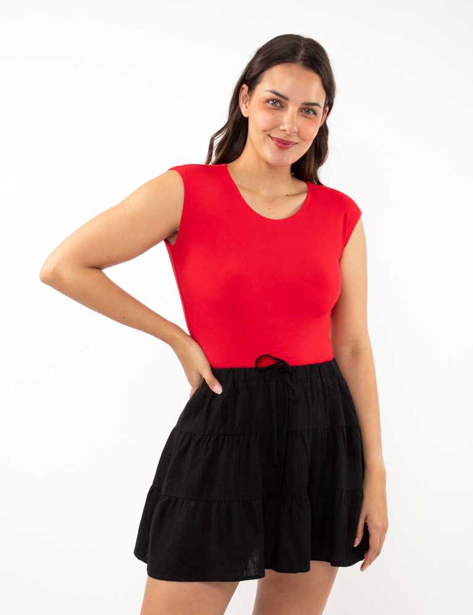 Body Liso Sin Mangas Mujer Zibel