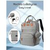 Mochila Maternal con Monedero y Colgador Lubabycas Rosada