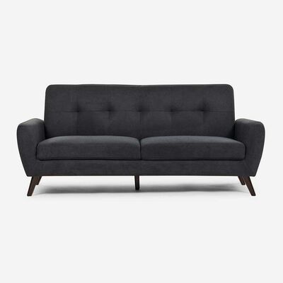 Sofá Rosen Adele 3 cuerpos Grafito