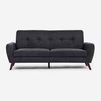 Sofá Rosen Adele 3 cuerpos Grafito