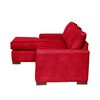 Sof&aacute; Seccional Izquierdo Latam Home Livorno 3 Cuerpos Rojo