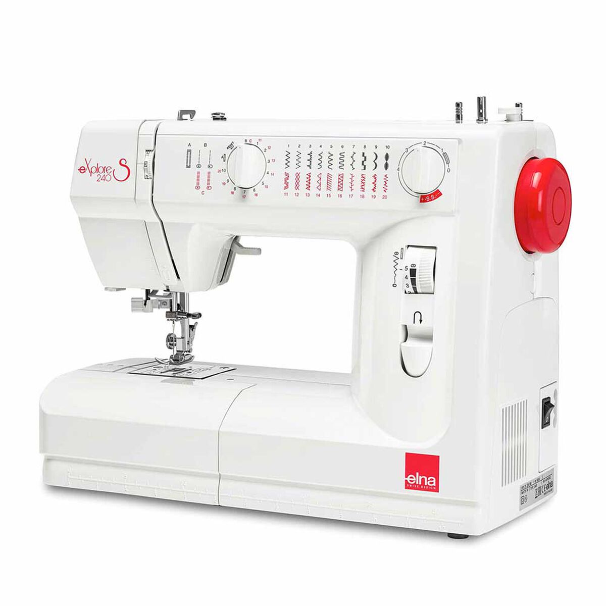M&aacute;quina de coser mec&aacute;nica  Elna eX240S 60 W