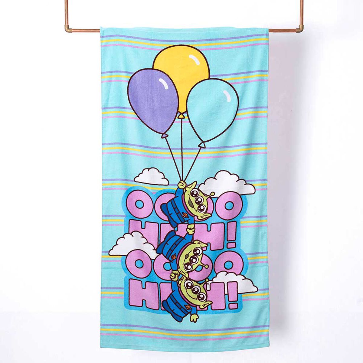 Toalla de Playa Infantil Disney Globos Toy Story 70 x 140 cm