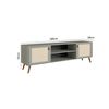 Rack TV Amuv Salvia Hasta 70" Verde