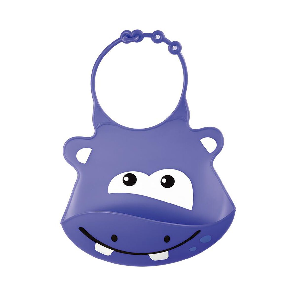 Babero de Silicona Hipopotamo Multikids Baby