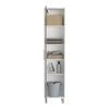 Mueble de Aseo TuHome Laska 1 Puerta Blanco Rovere