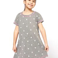 Pijama de Algodón Niña Kayser Gris