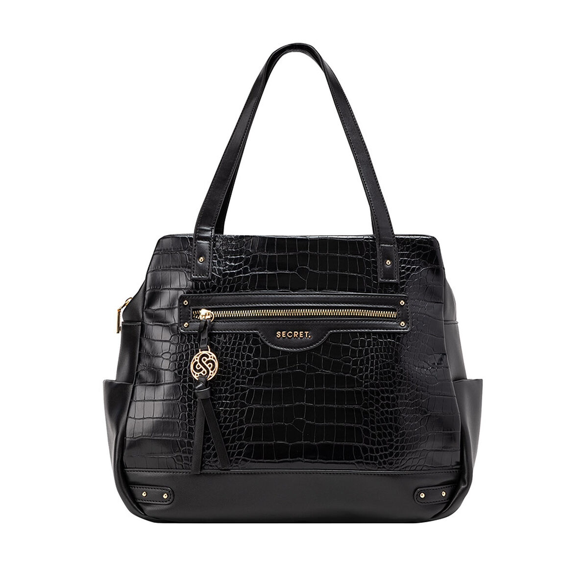 Cartera de Hombro Polonia Negro L Secret