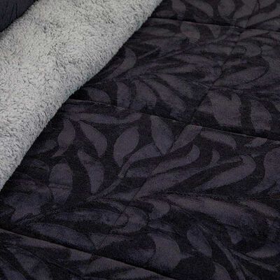 Imagen 2 del producto Cubrecama Doral King Negro Outboss Sherpa