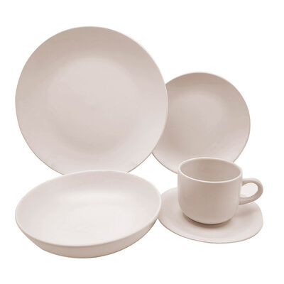 Juego de Vajilla Cuisine Stone War 30 Piezas Beige