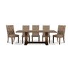 Juego de Comedor CIC Seattle 8 Sillas Walnut