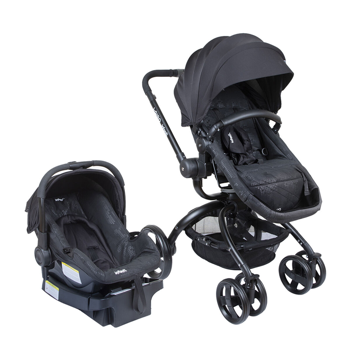 Coche Travel System I-Giro Bright Black Infanti