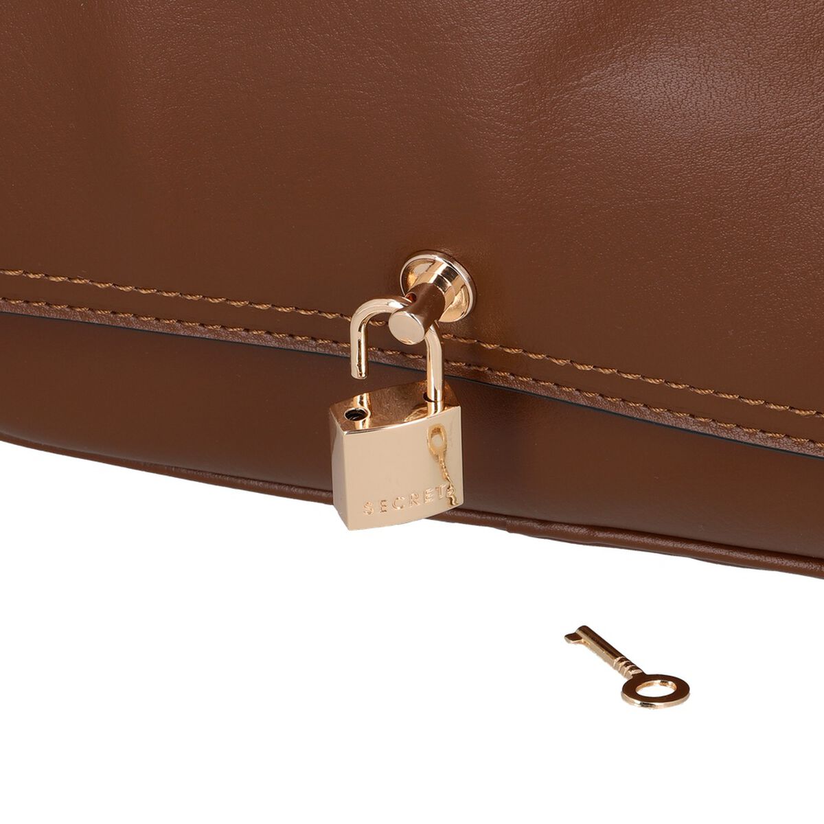 Cartera de mano Secret Ravena ST6 M Caf&eacute;