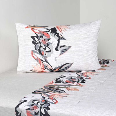 Juego de Sábanas Estampado Cannon 200 Hilos 1,5 Plazas Abbys