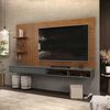Centro de Entretención Vekkahome Bento Hasta 60" Gris