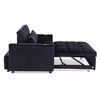 Sofá Cama Daniels KMP1BK 2 Cuerpos Negro