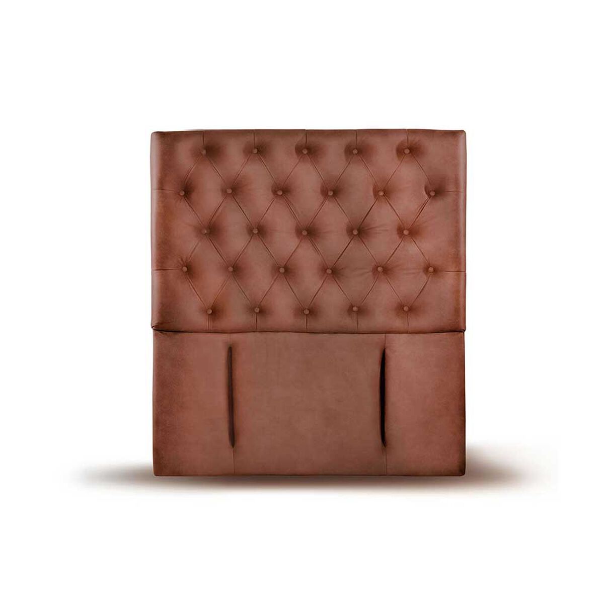 Respaldo Latam Home 1,5 Plazas Florencia Cuero Tabaco