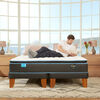 Cama Europea CIC Green Infinity 2 Plazas + 1 Respaldo Villarrica Gris
