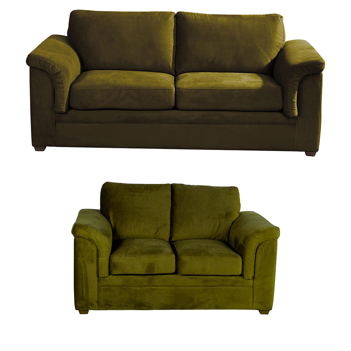 Juego de Living Latam Home Ancona 3 Cuerpos + Sofá 2 Cuerpos
