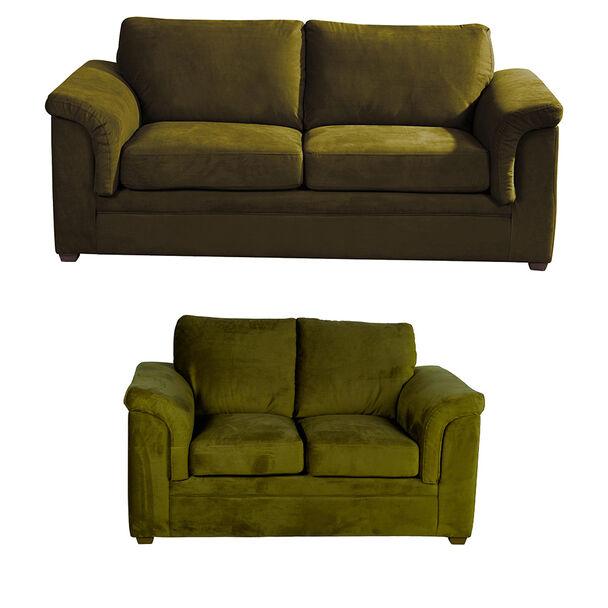 Juego de Living Latam Home Ancona 3 Cuerpos + Sofá 2 Cuerpos