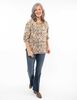 Blusa Estampada Manga 3/4 Mujer Portman Club