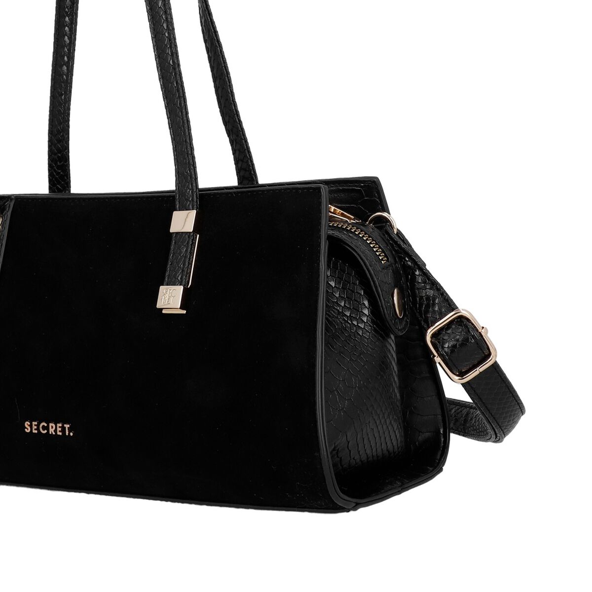 Cartera de Mano Secret Zagreb SC7 Grande Negro