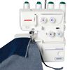 Máquina de coser Janome  Pack 1000A/8002D Máq. de coser 60W - Máq. Overlock 135  W