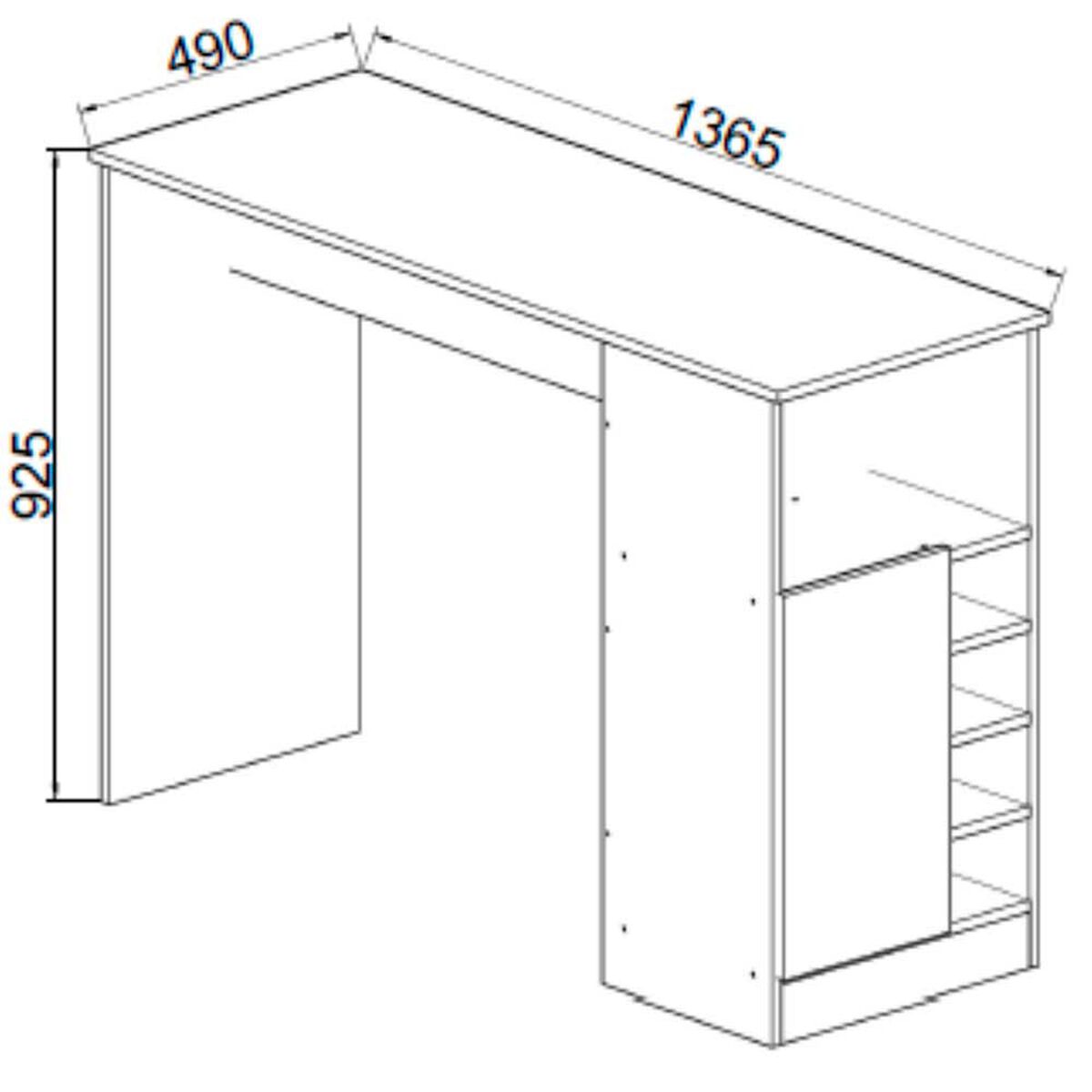 Mesa Isla Vekkahome Europa 1 Puerta Caf&eacute;