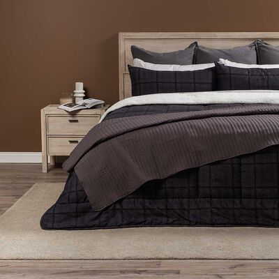 Plum&oacute;n Rosen 2 Plazas Sherpa Alaska Multi Negro/Gris