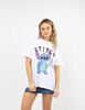 Polera Con Dibujos Animados Manga Corta Mujer Icono