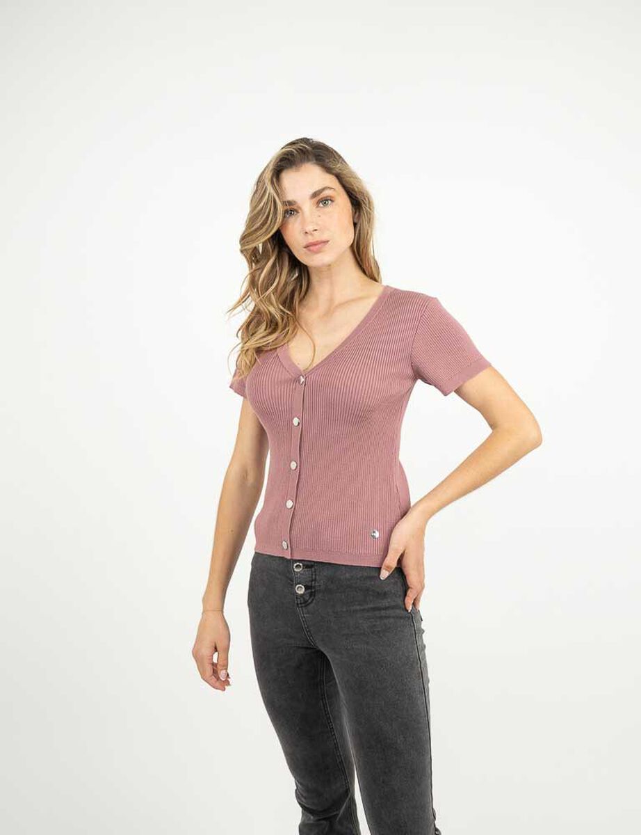 Polera Manga Corta Mujer Zibel