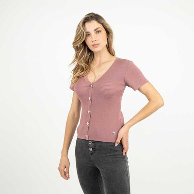 Polera Manga Corta Mujer Zibel