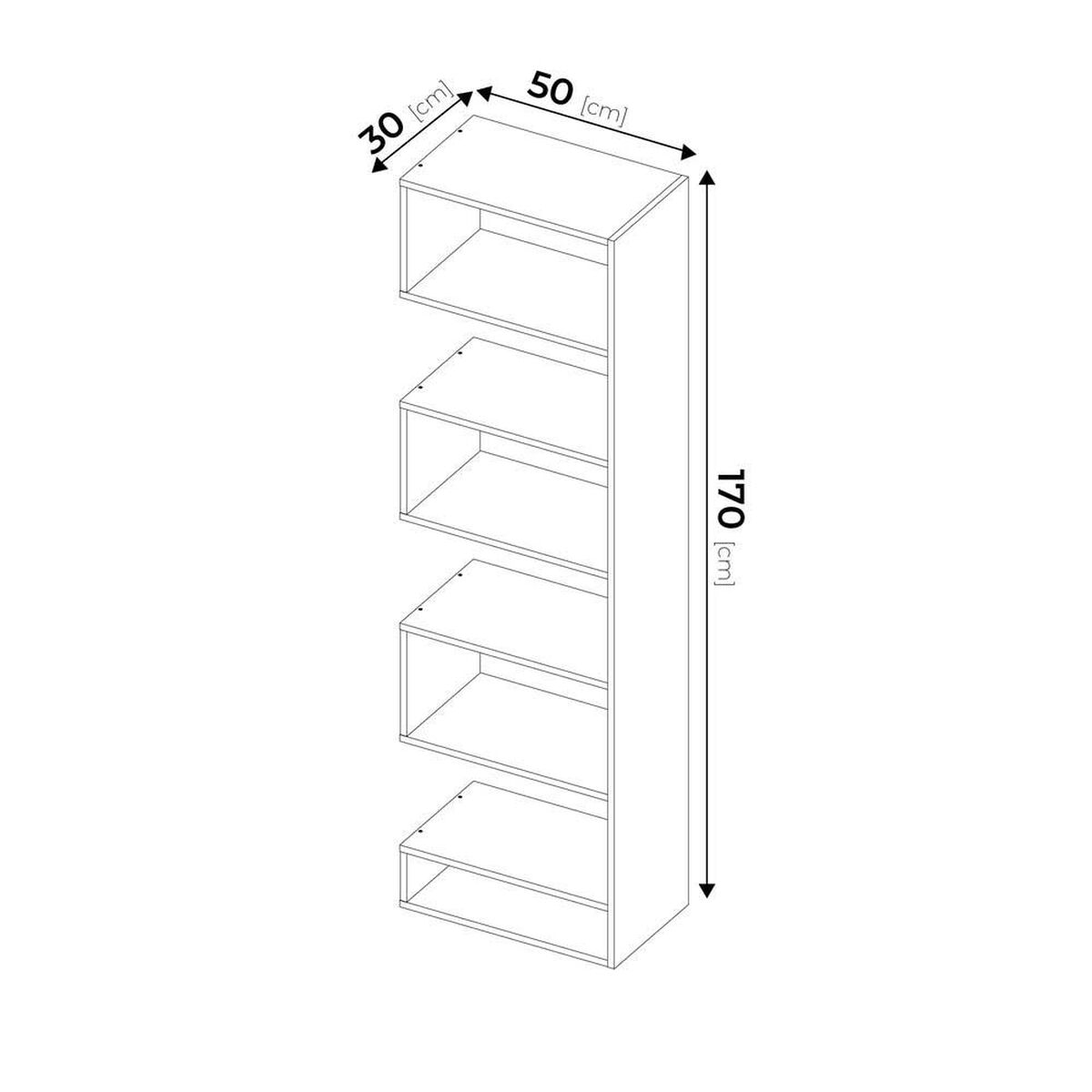 Estante Silcosil Unión Blanco Madera