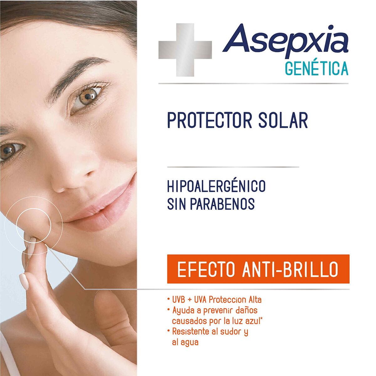 Asepxia Gen Protector Solar para Rostro FPS 50 50 gr