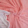 Frazada Poliéster Doral 2 Plazas Deluxe Rosado