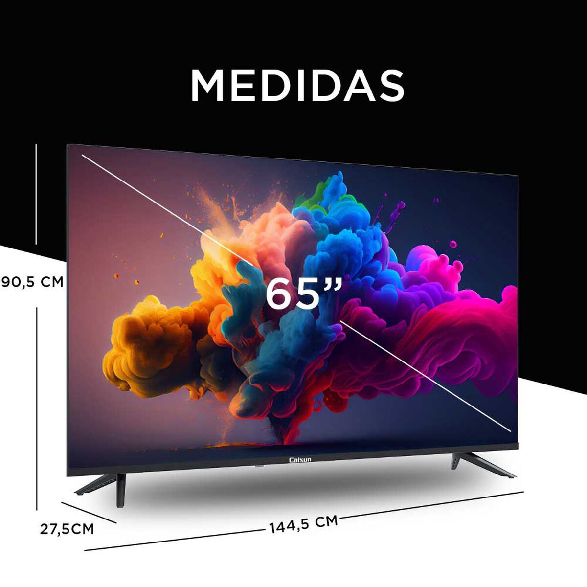 LED 65" Caixun C65V1UG Smart TV 4K UHD
