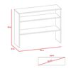 Combo Rack TV65  + Mesa de Arrimo TuHome Nomik Wengue Duna