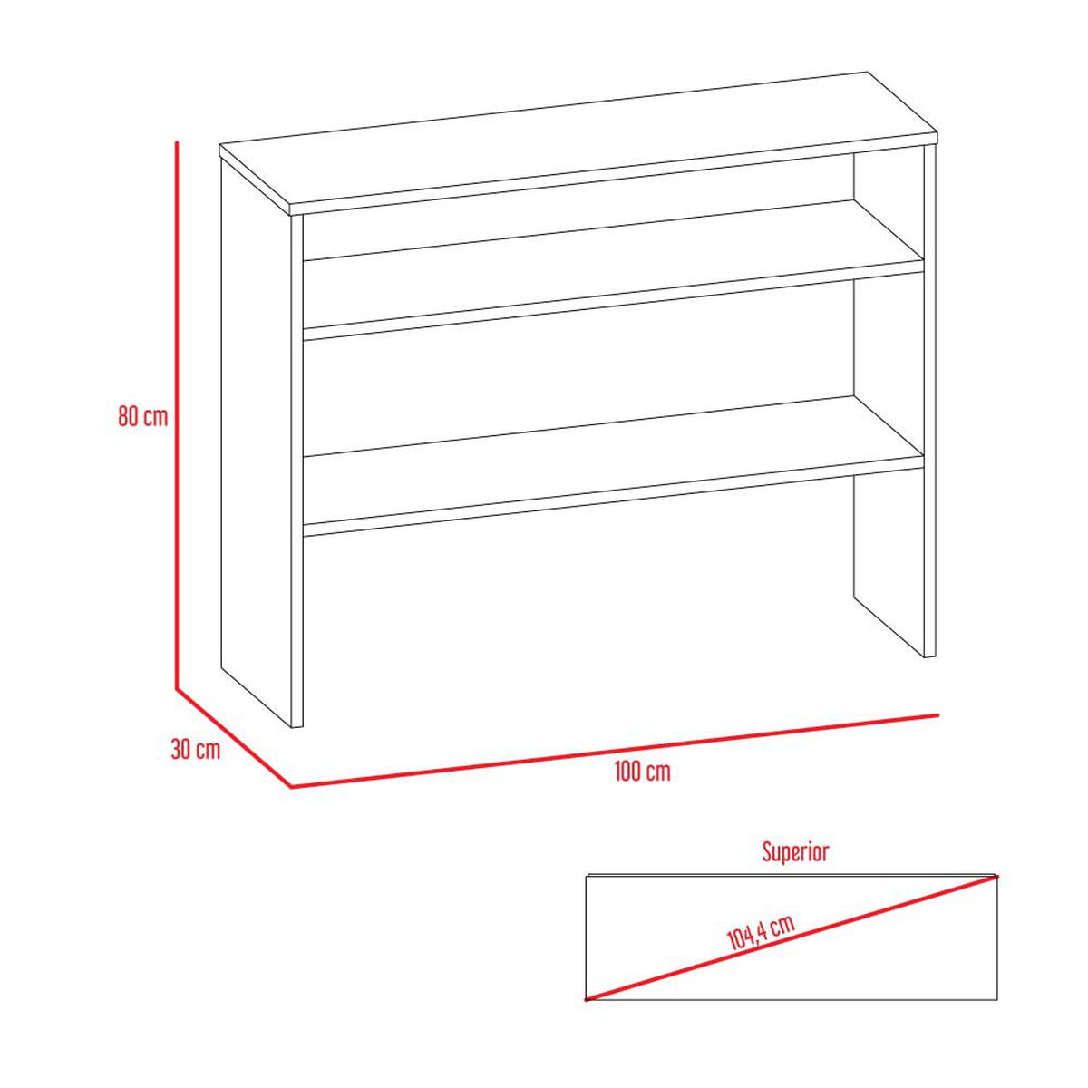 Combo Rack TV65  + Mesa de Arrimo TuHome Nomik Wengue Duna