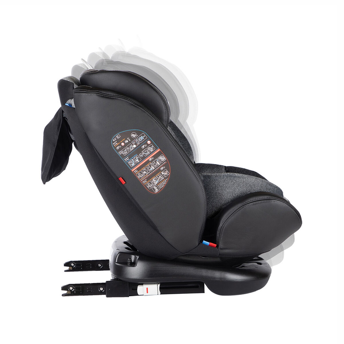 Silla de Auto Convertible I-Giro 360  Dark Grey