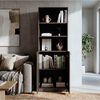 Estante Tuhome Home E4 2 Puertas Avellana Wengue