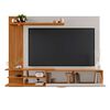 Panel TV Home Mobili Monet Hasta 65" Blanco Off Whitte Nature