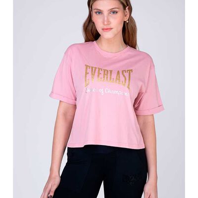 Polera Manga Corta Mujer Casual Sport Everlast