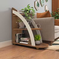 Mesa Latetral Exit Andes Cedro Beige