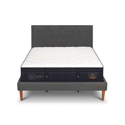 Cama Europea CIC King S&uacute;per Premium + Respaldo