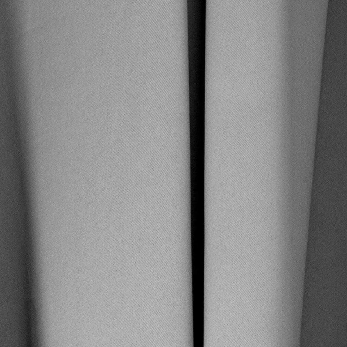 Set Cortinas Doral Black Out Victoria  220 x 140 cm Gris