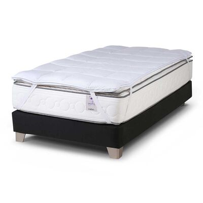 Imagen 1 del producto Topper Rosen 1,5 Plazas Microfibra Blanco