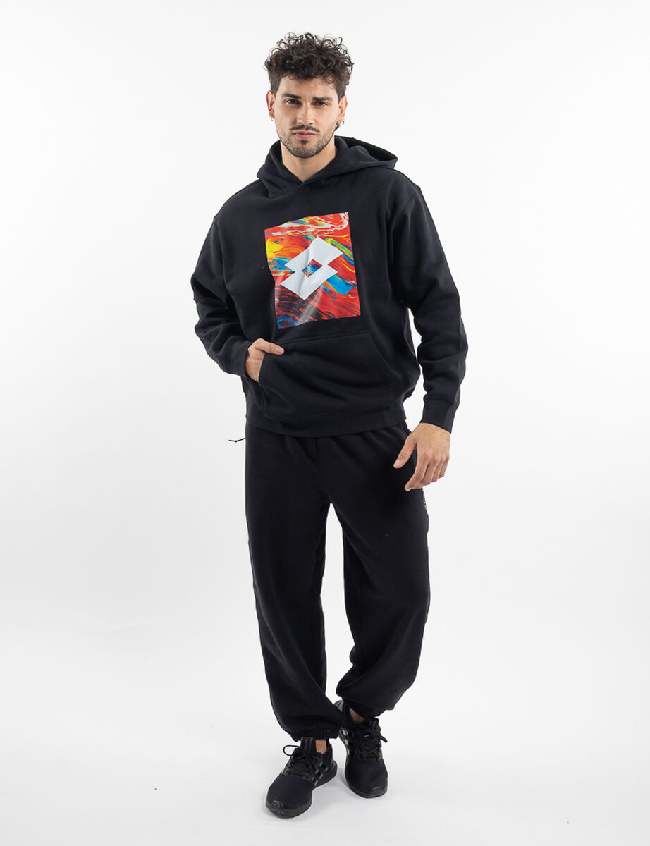 Poler&oacute;n Canguro Oversize Hombre Lotto Strada