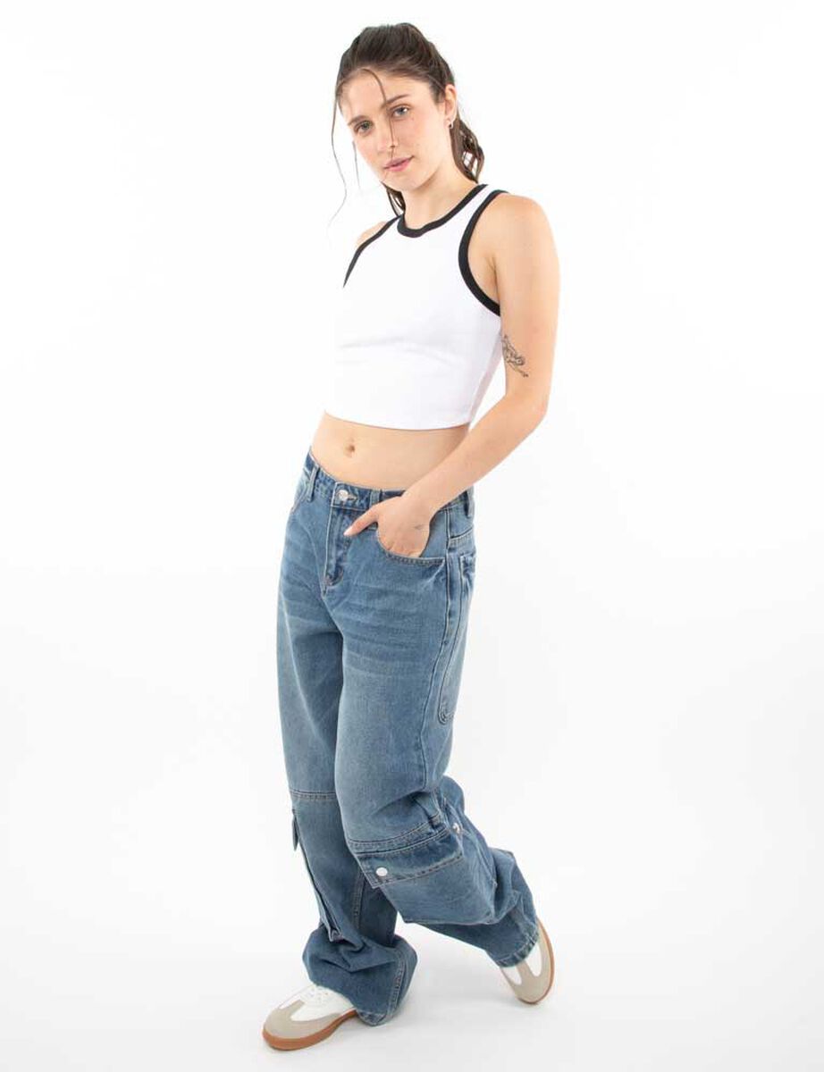 Jeans Baggy Mujer Icono