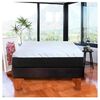 Cama Europea Latam Home 2 Plazas Zen Pro Negro