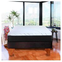 Cama Europea Latam Home 2 Plazas Zen Pro Negro